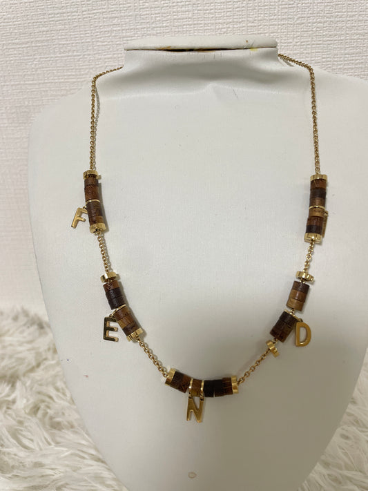Fendi Brown Necklaces A-16329