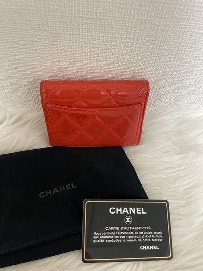 Chanel Red Wallets A-16339