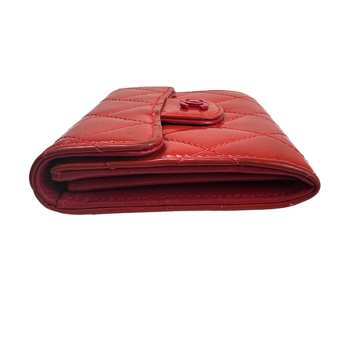Chanel Red Wallets A-16339