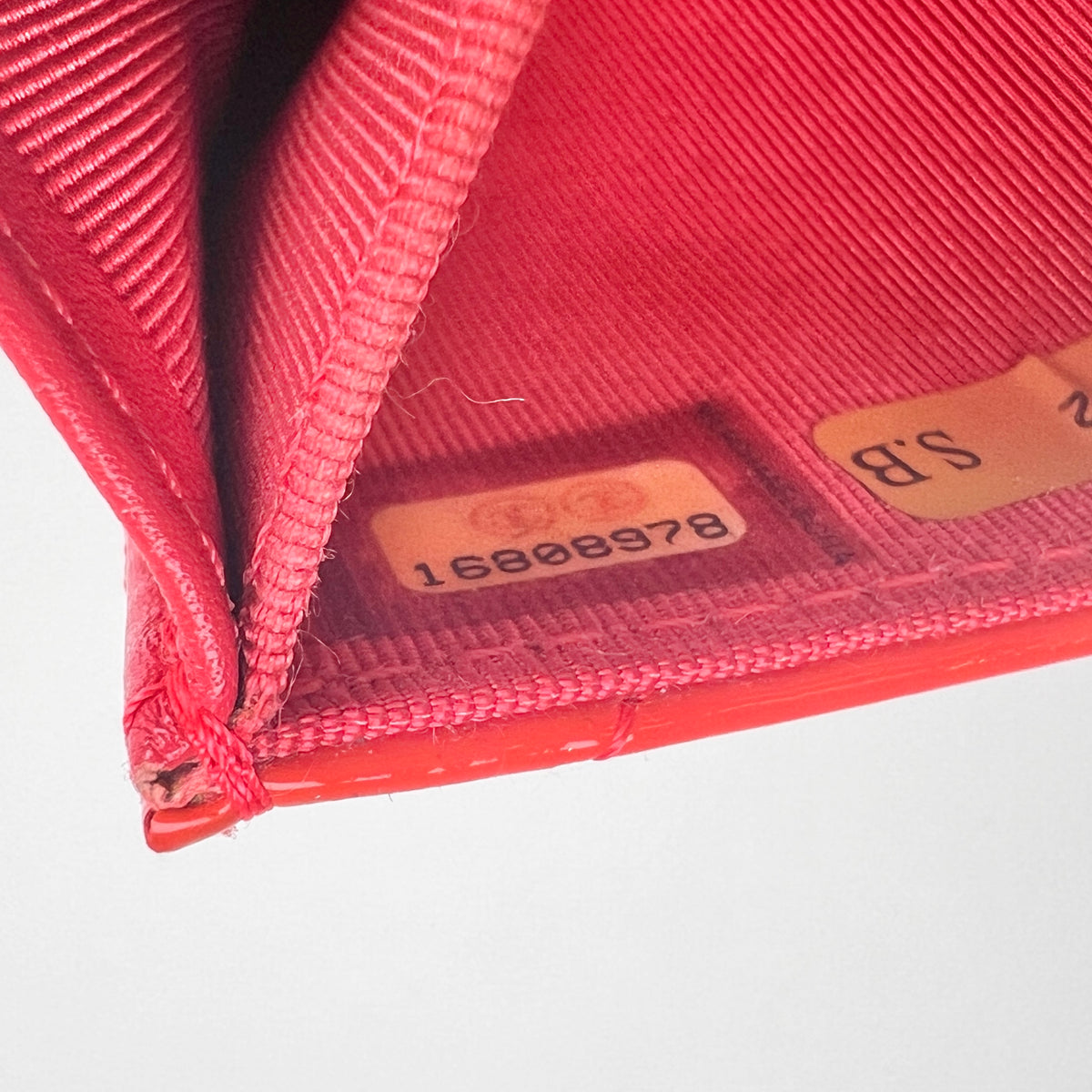 Chanel Red Wallets A-16339
