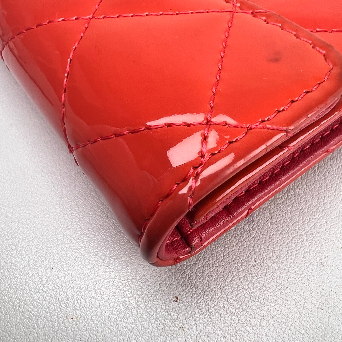 Chanel Red Wallets A-16339