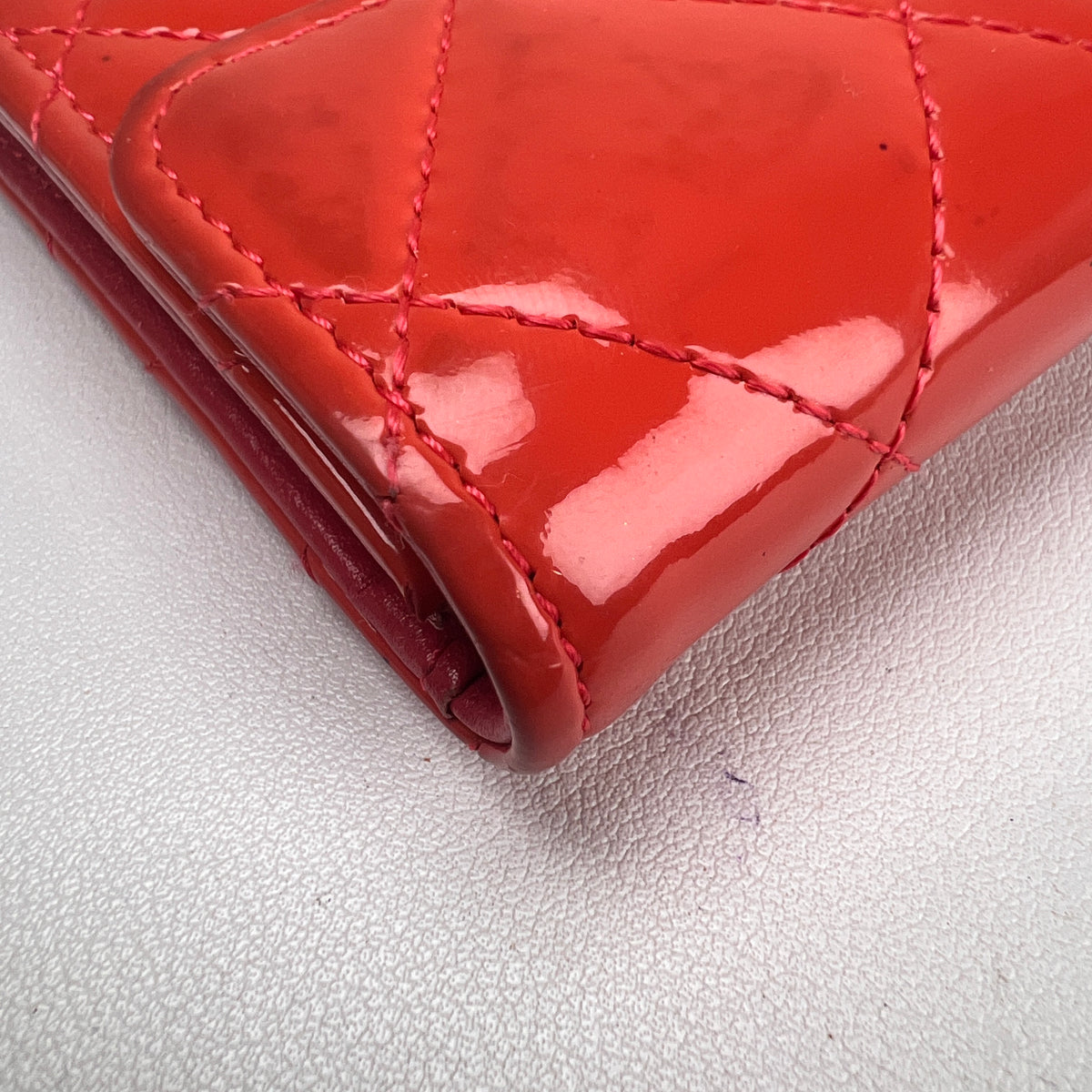 Chanel Red Wallets A-16339