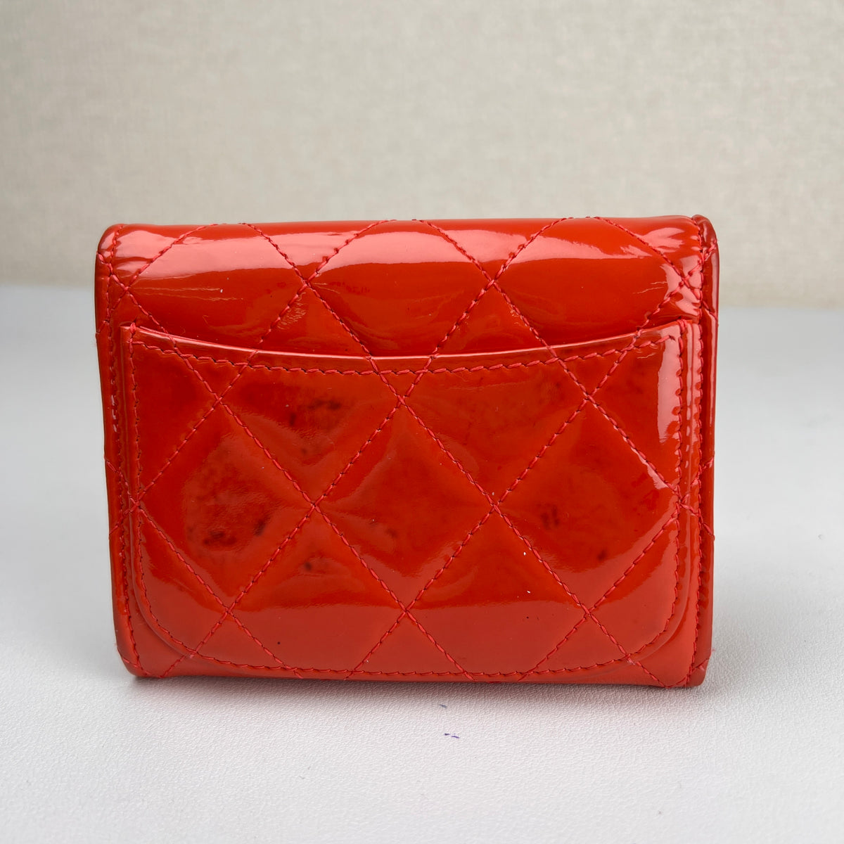 Chanel Red Wallets A-16339