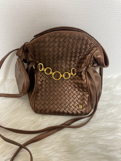 Bally Brown Shoulder Bags A-16354