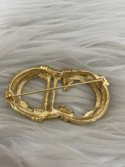 Dior Gold Brooches A-16356