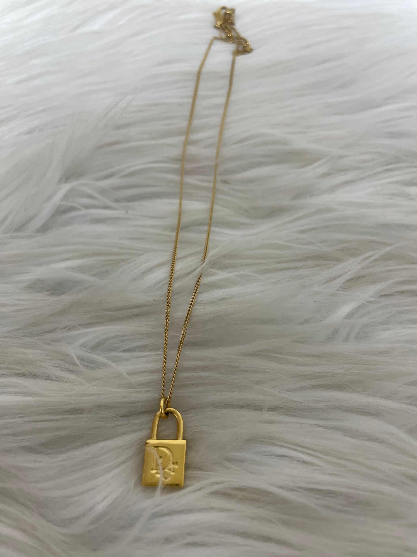 Dior Gold Necklaces A-16359