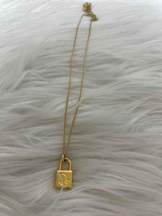 Dior Gold Necklaces A-16359