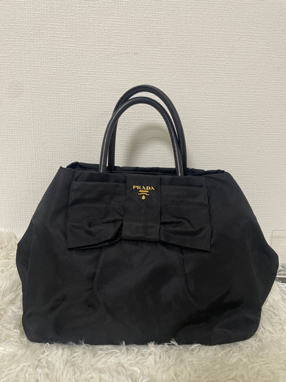 Prada Black Handle Bags A-16373