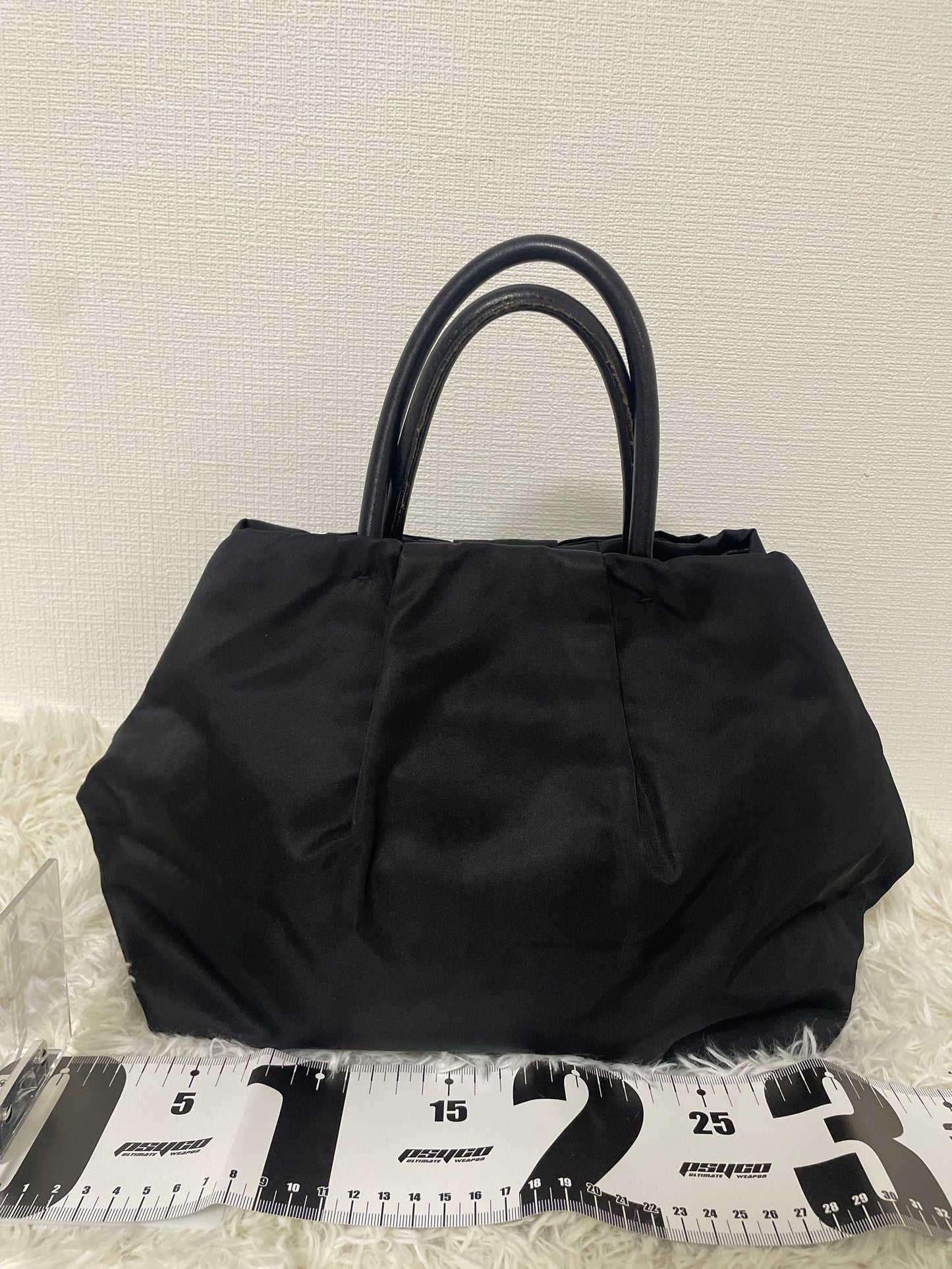 Prada Black Handle Bags A-16373