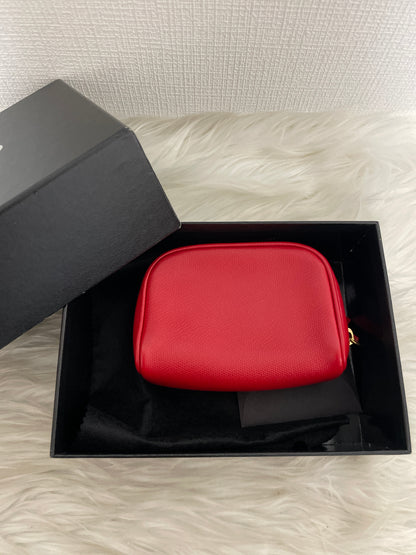 Chanel Red Pouches A-16379