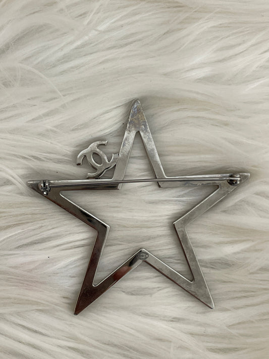Chanel Silver Brooches A-16380