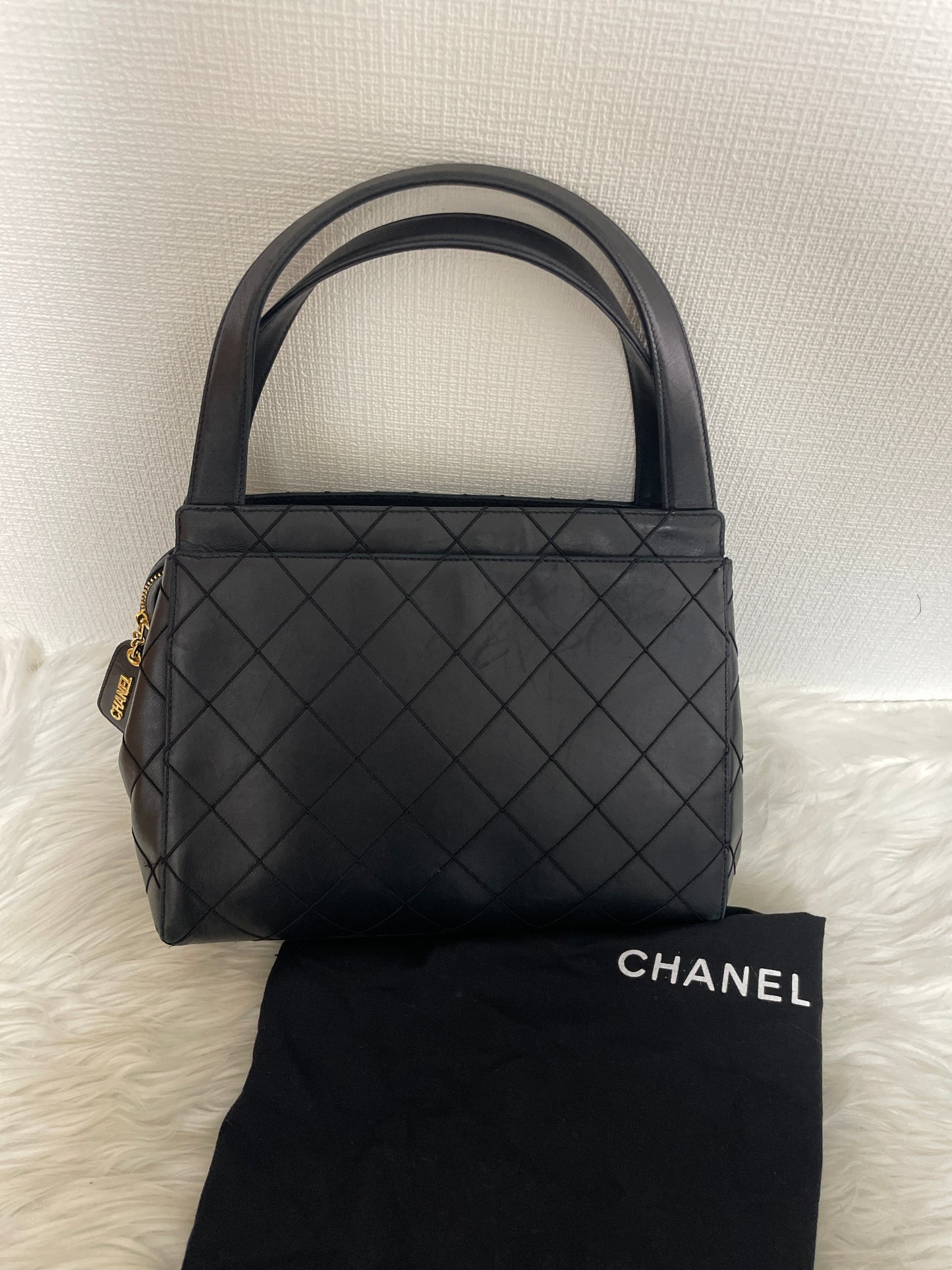 Chanel Black Handle Bags A-16386