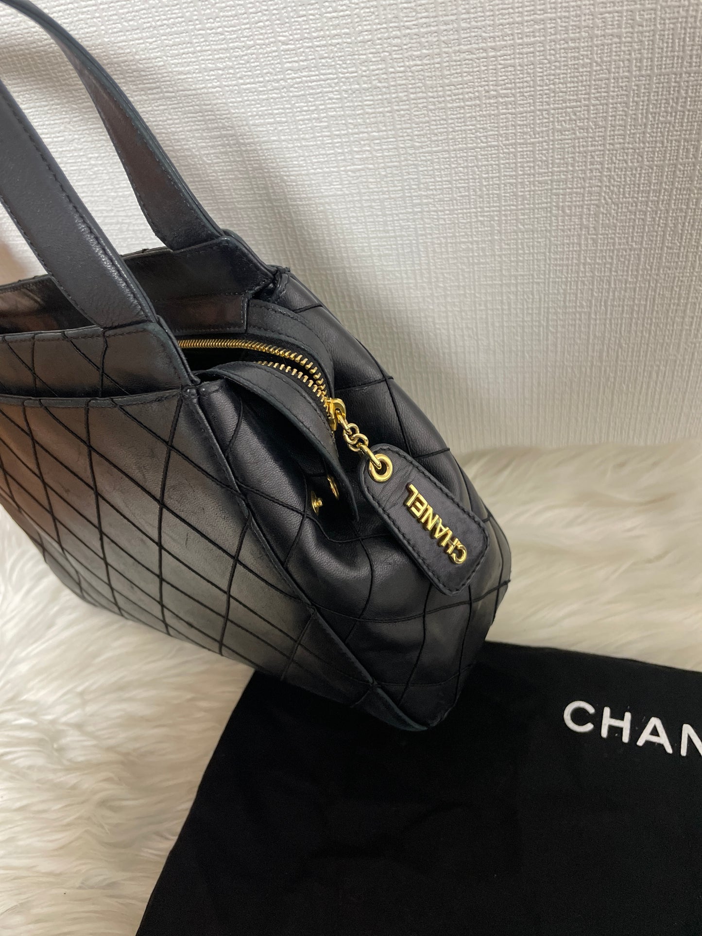 Chanel Black Handle Bags A-16386