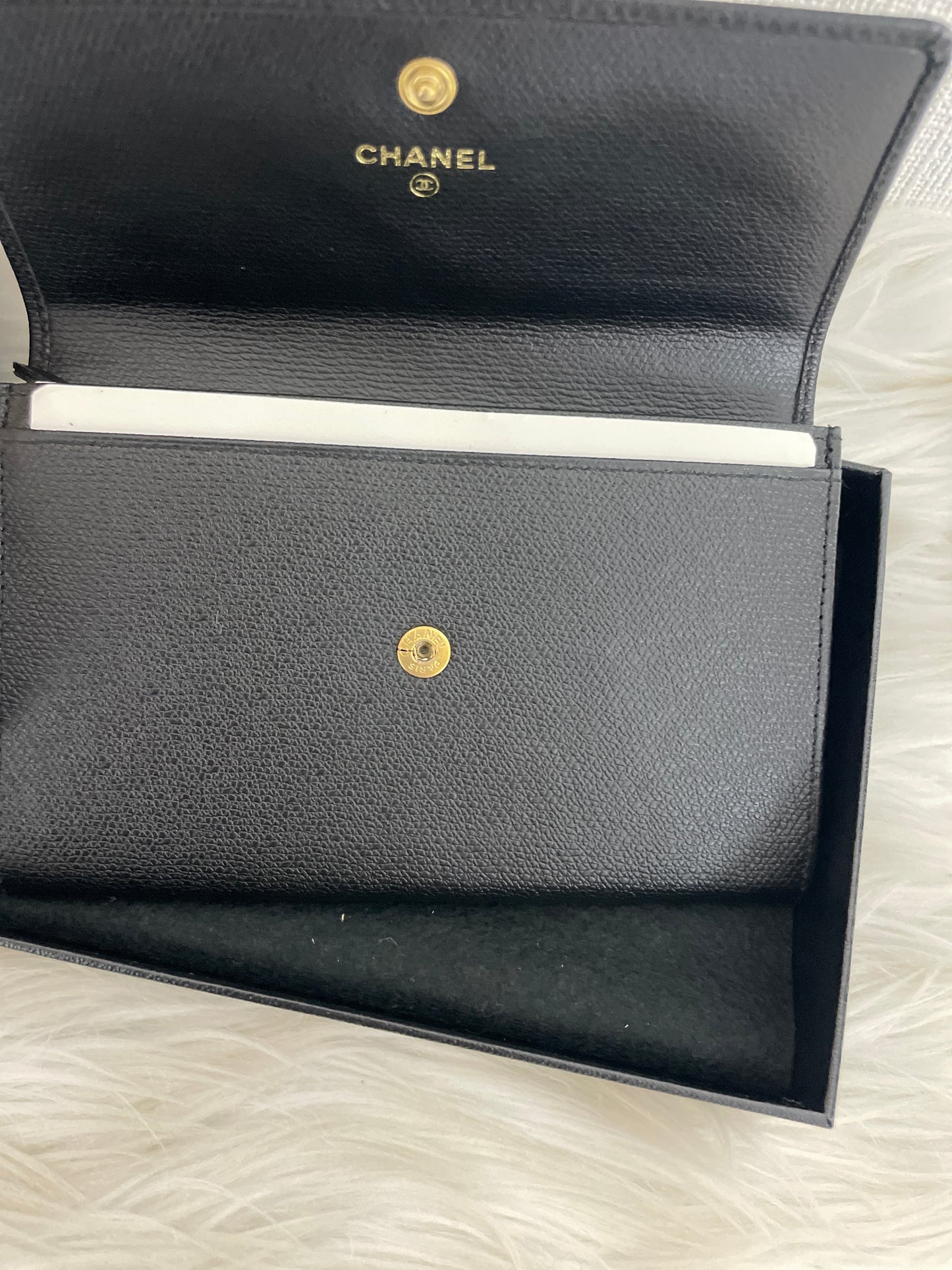 Chanel Black Wallets A-16387