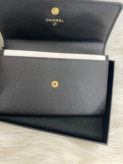 Chanel Black Wallets A-16387