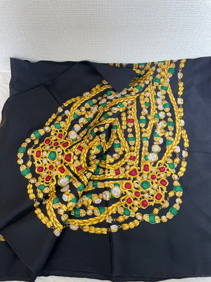 Chanel Black Scarves A-16391