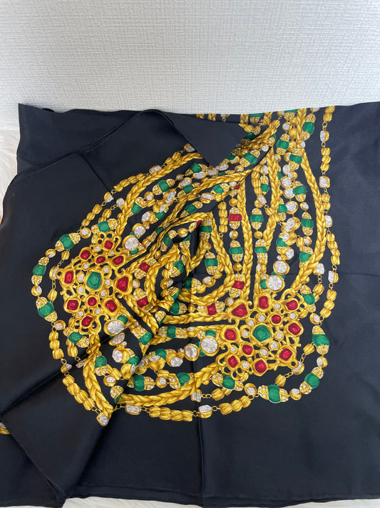 Chanel Black Scarves A-16391