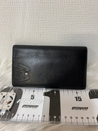 Chanel Black Wallets A-16393
