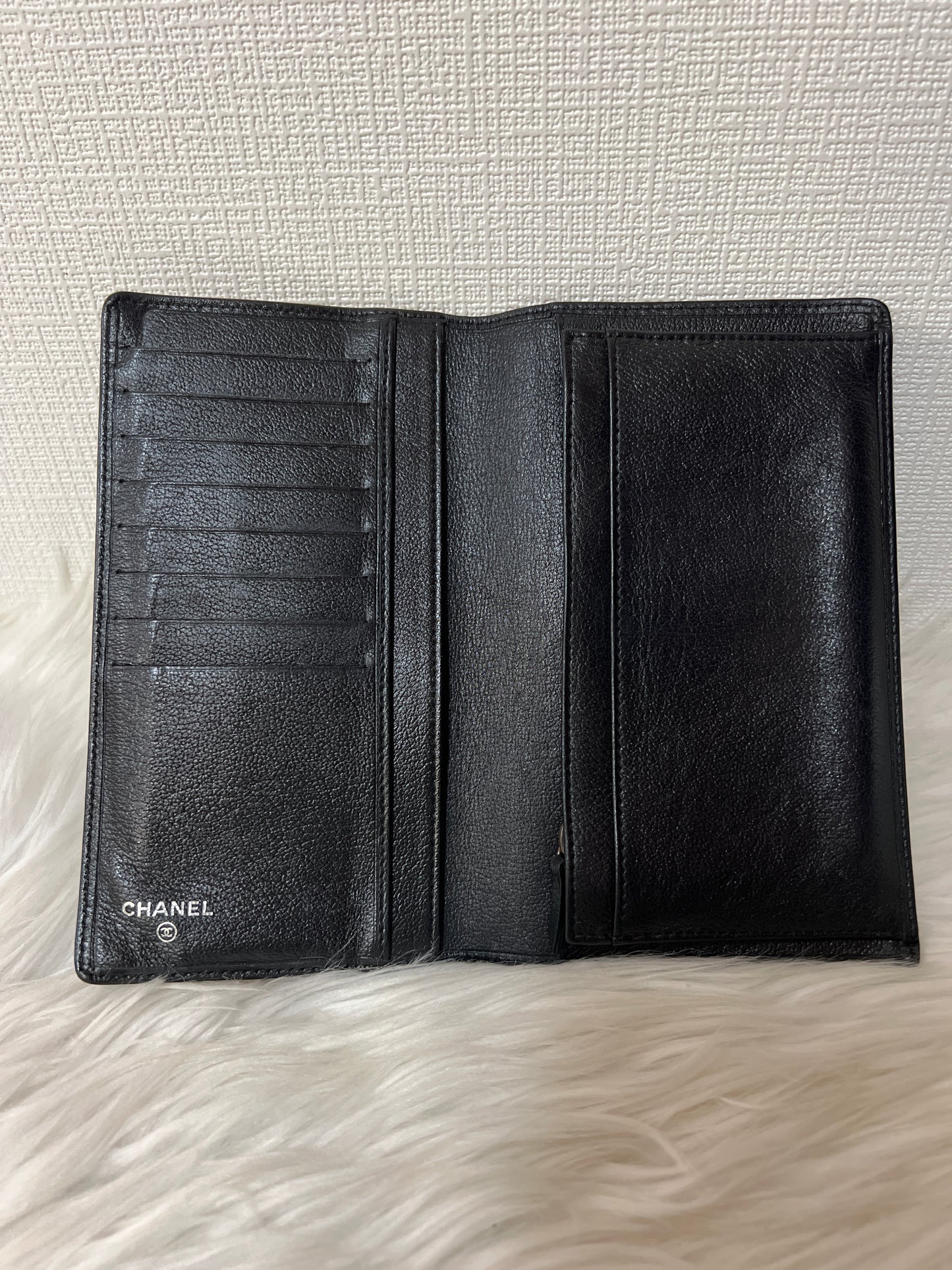 Chanel Black Wallets A-16393