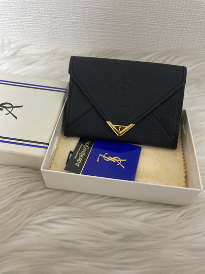 Saint Laurent Black Wallets A-16396