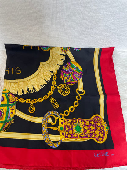 Celine Red Scarves A-16398