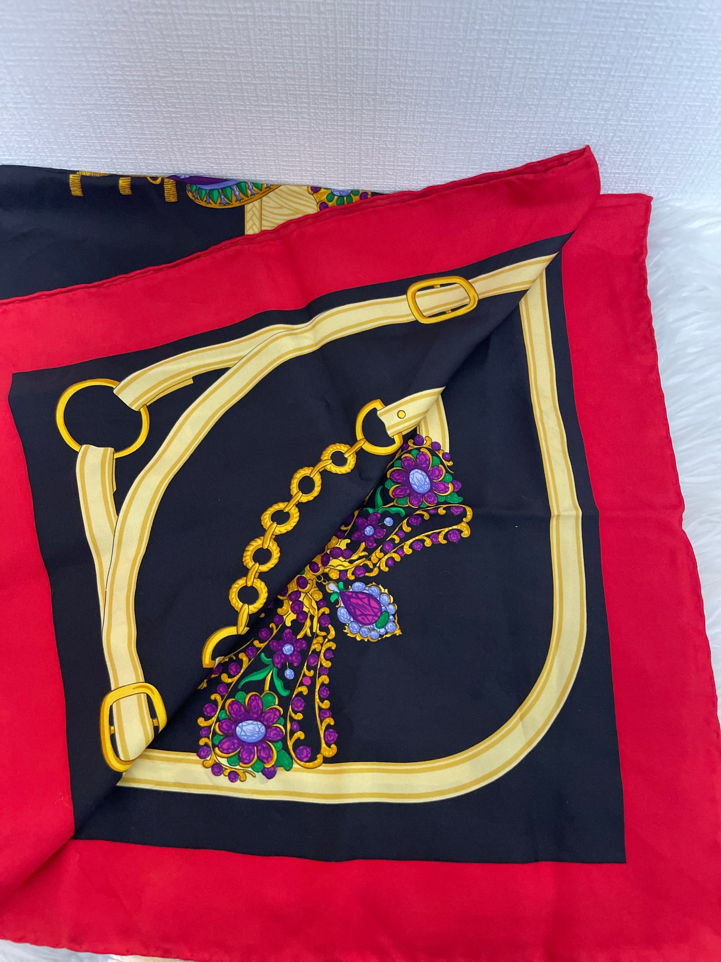 Celine Red Scarves A-16398