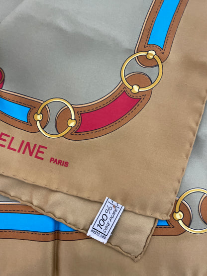 Celine Brown Scarves A-16402