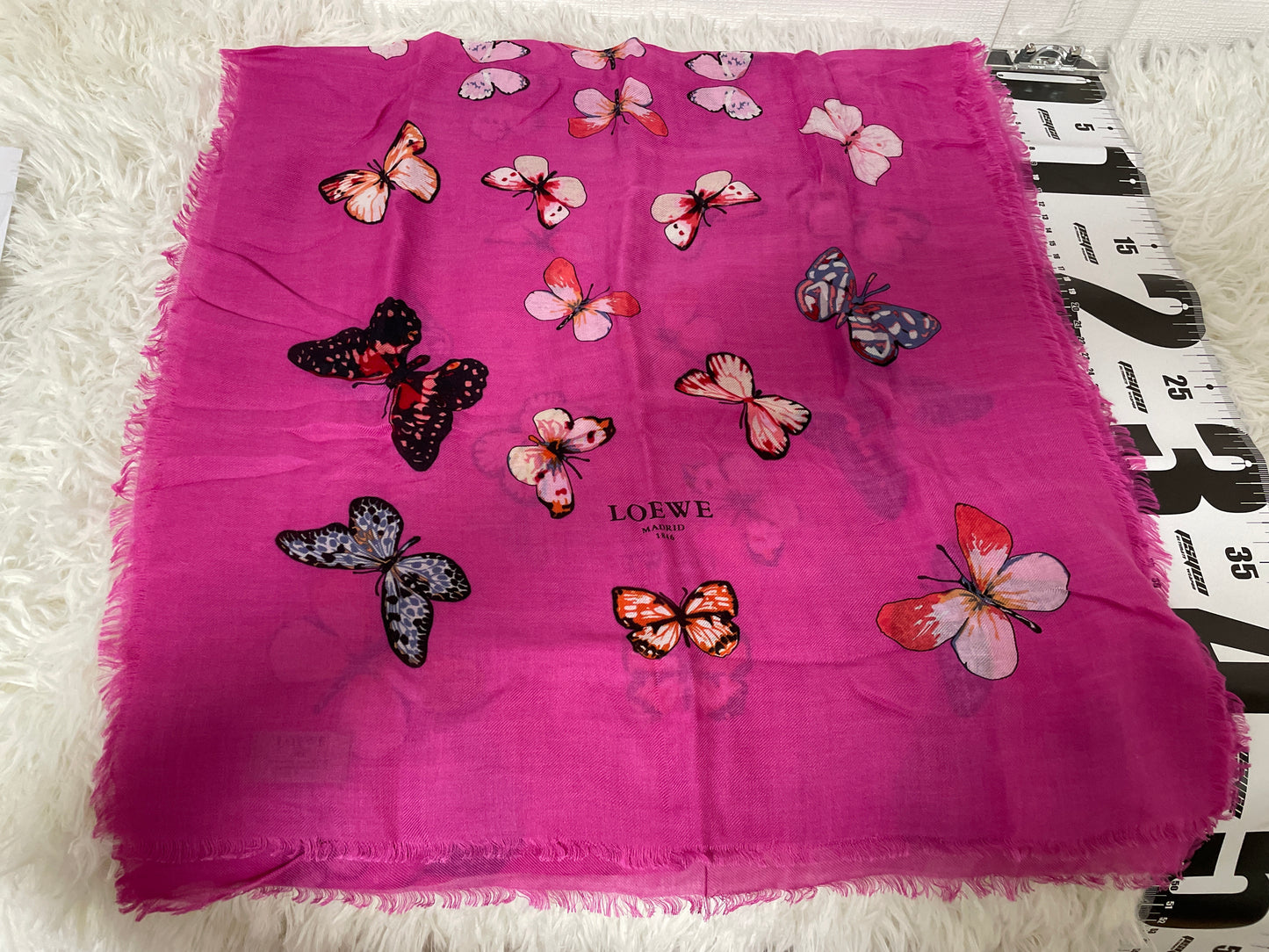 Loewe Purple Scarves A-16404