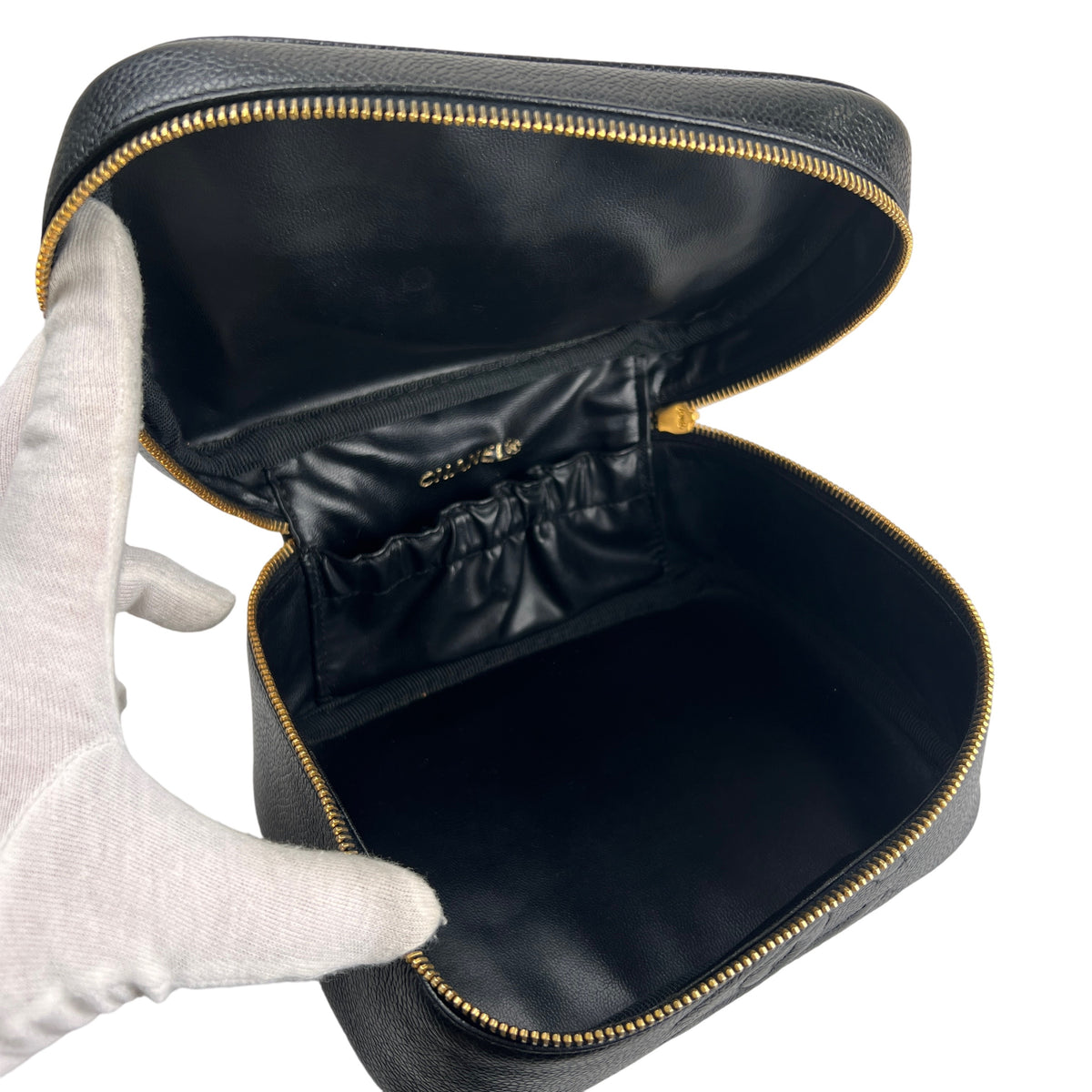 Chanel Black Handle Bags A-16414