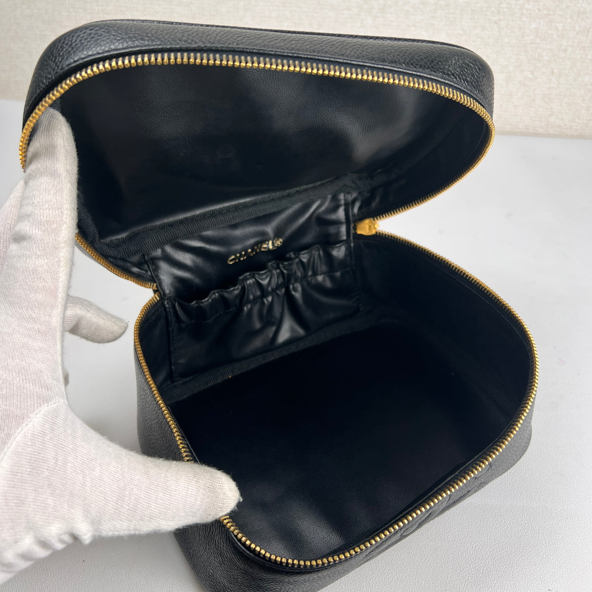Chanel Black Handle Bags A-16414