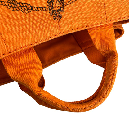 Prada Orange Tote Bags A-16419