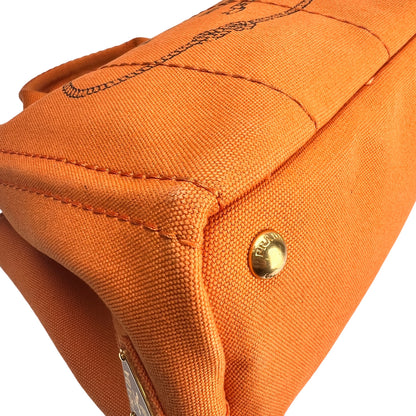Prada Orange Tote Bags A-16419
