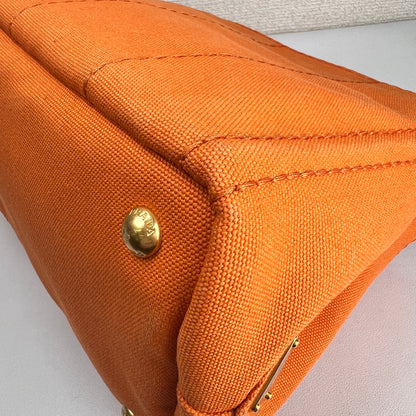 Prada Orange Tote Bags A-16419