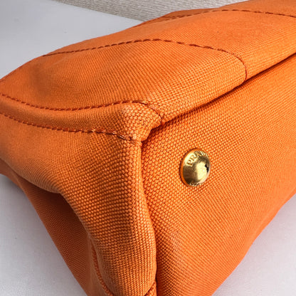 Prada Orange Tote Bags A-16419