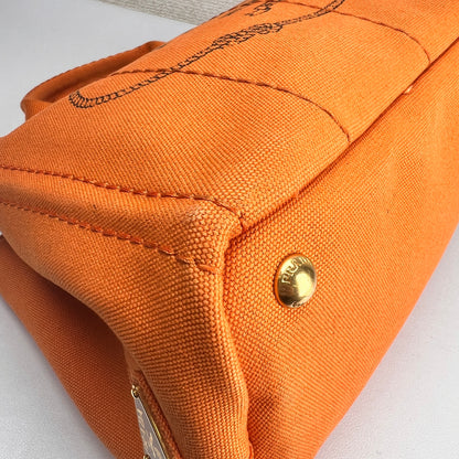 Prada Orange Tote Bags A-16419