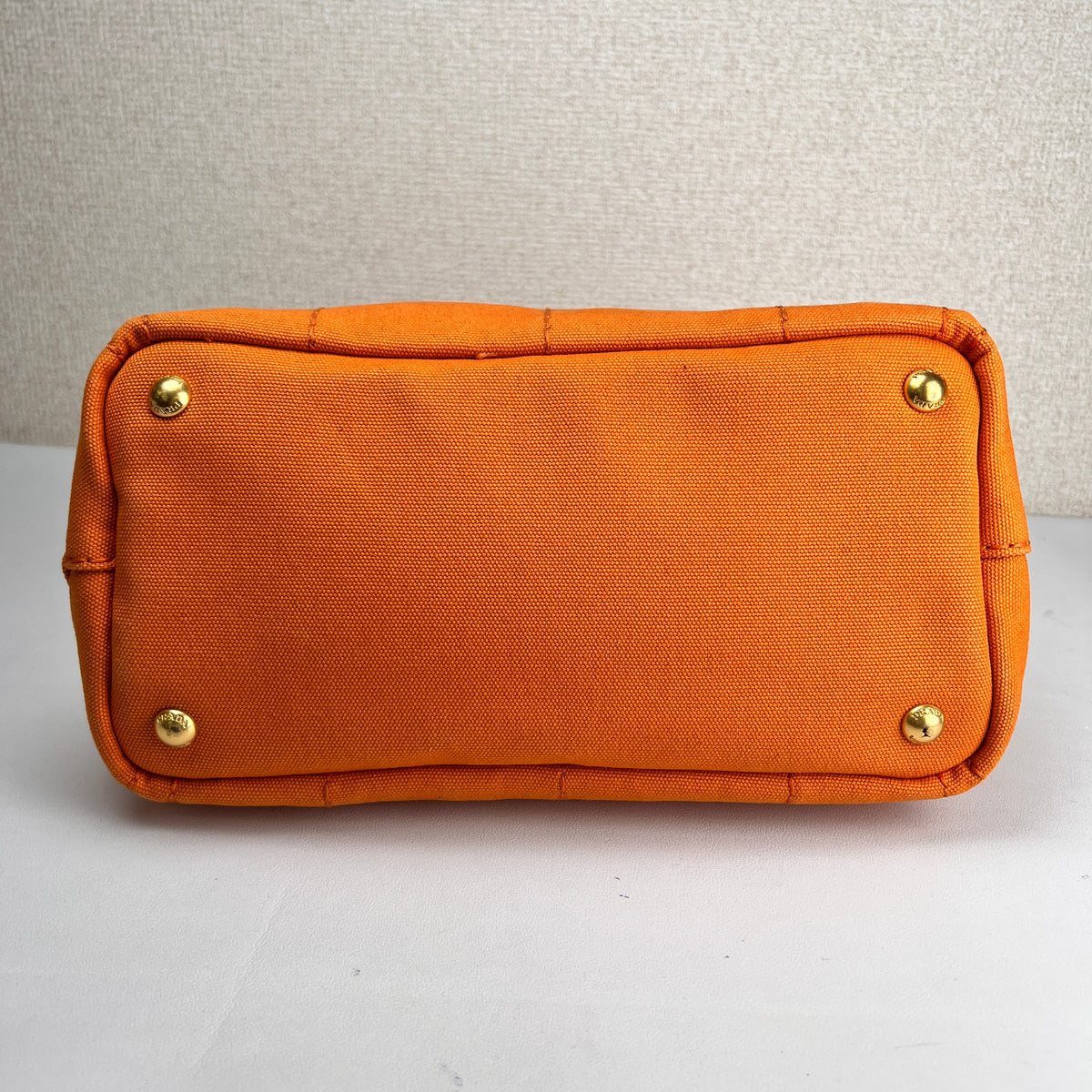 Prada Orange Tote Bags A-16419