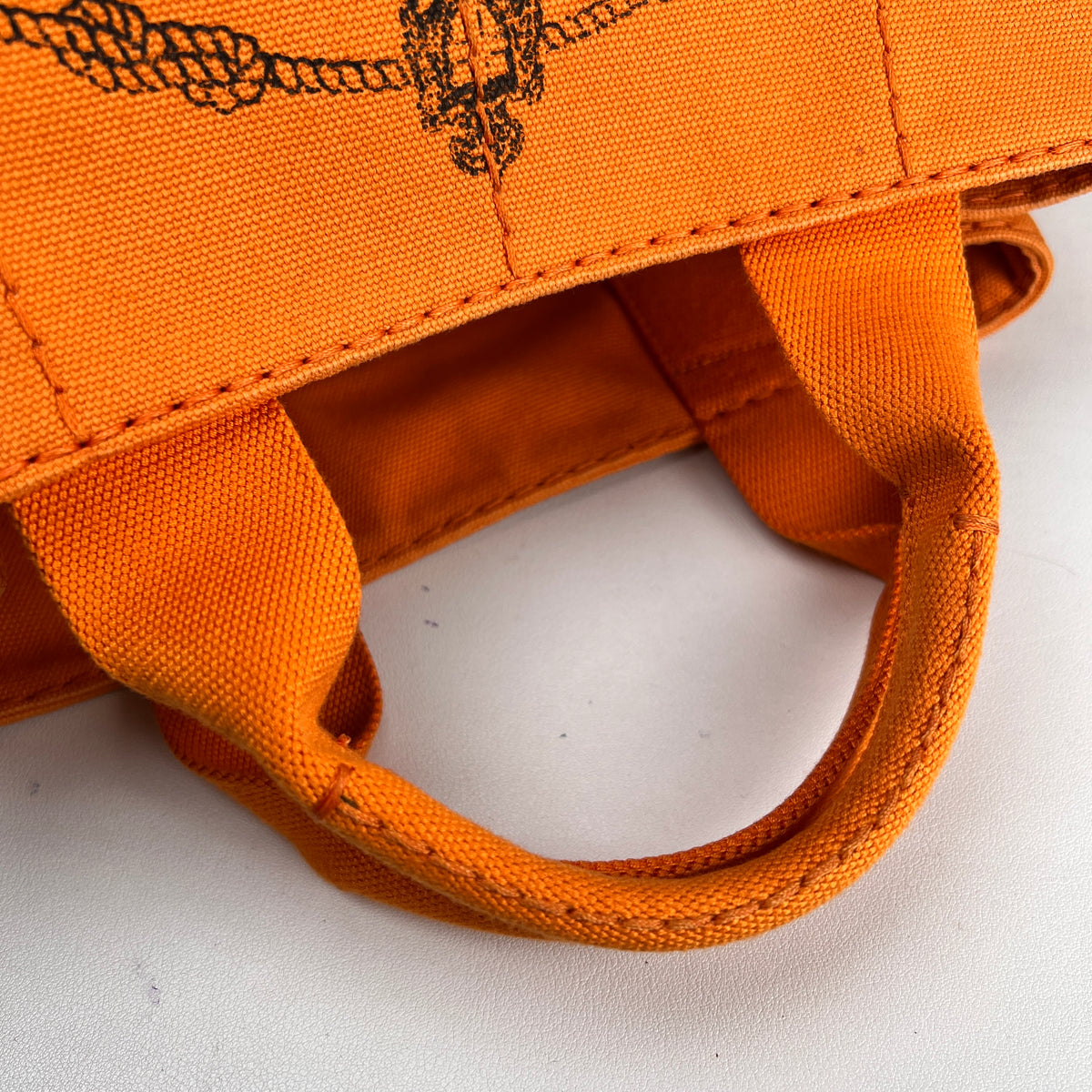 Prada Orange Tote Bags A-16419