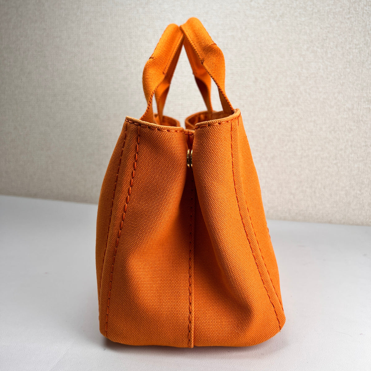 Prada Orange Tote Bags A-16419
