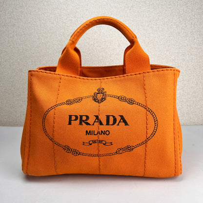 Prada Orange Tote Bags A-16419