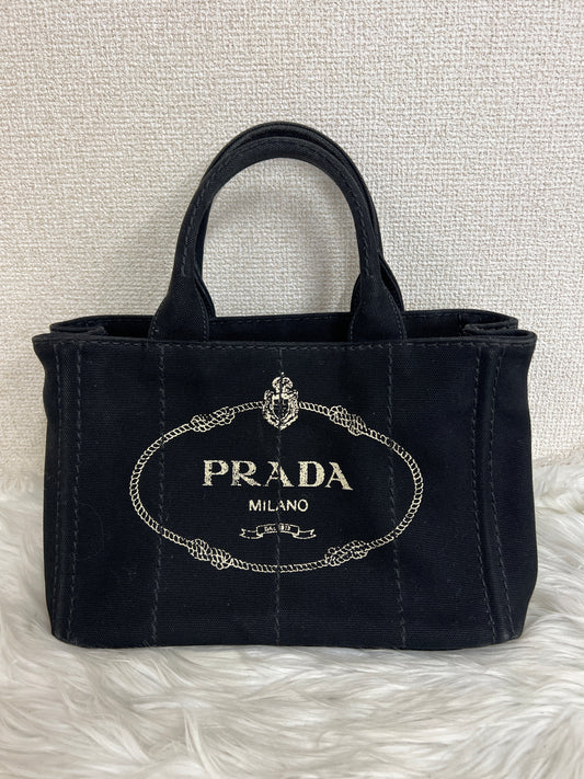 Prada Black Tote Bags A-16429