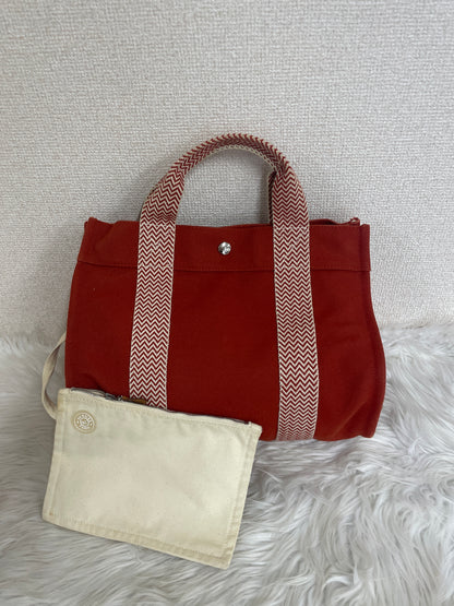 Hermes Red Tote Bags A-16430