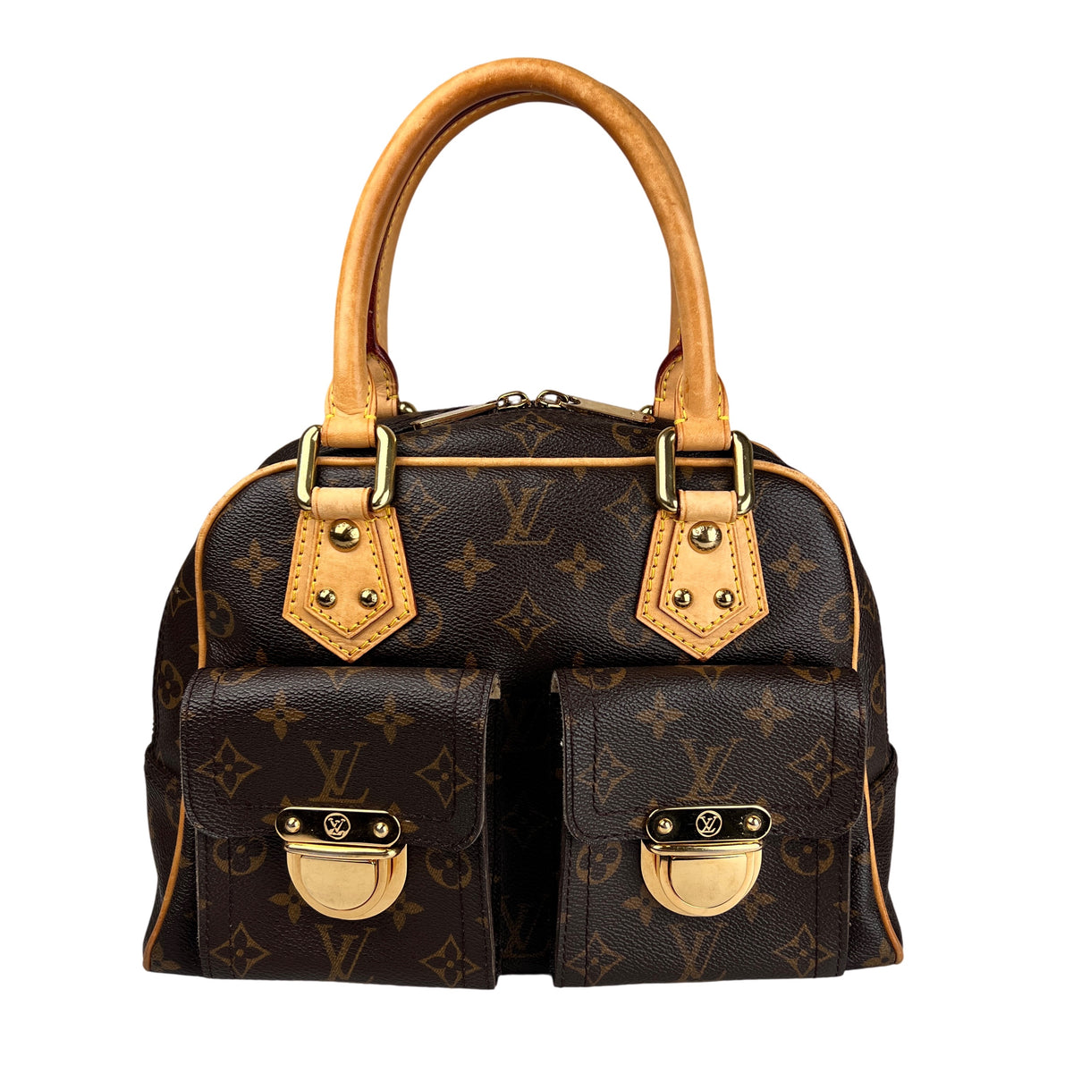 Louis Vuitton Brown Tote Bags A-16439
