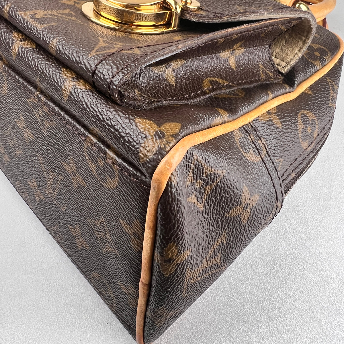 Louis Vuitton Brown Tote Bags A-16439