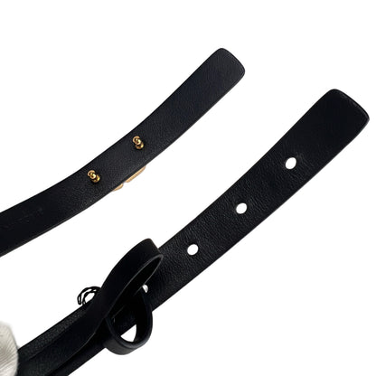 Dior Black Belts A-16466