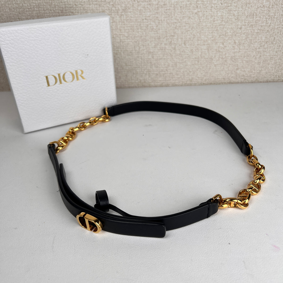 Dior Black Belts A-16466
