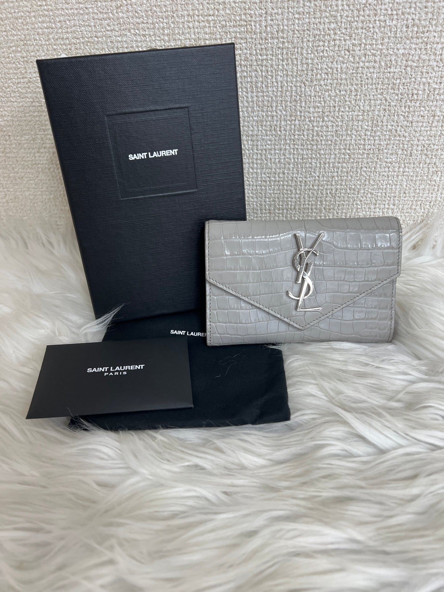 Saint Laurent Gray Small goods A-16467