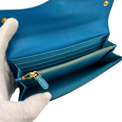 Prada Blue Wallets A-16469