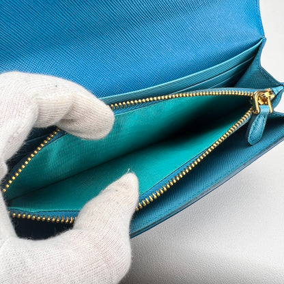 Prada Blue Wallets A-16469
