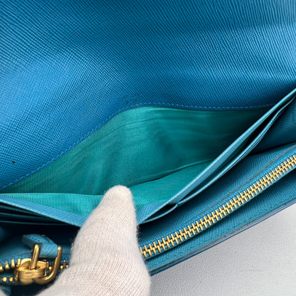 Prada Blue Wallets A-16469