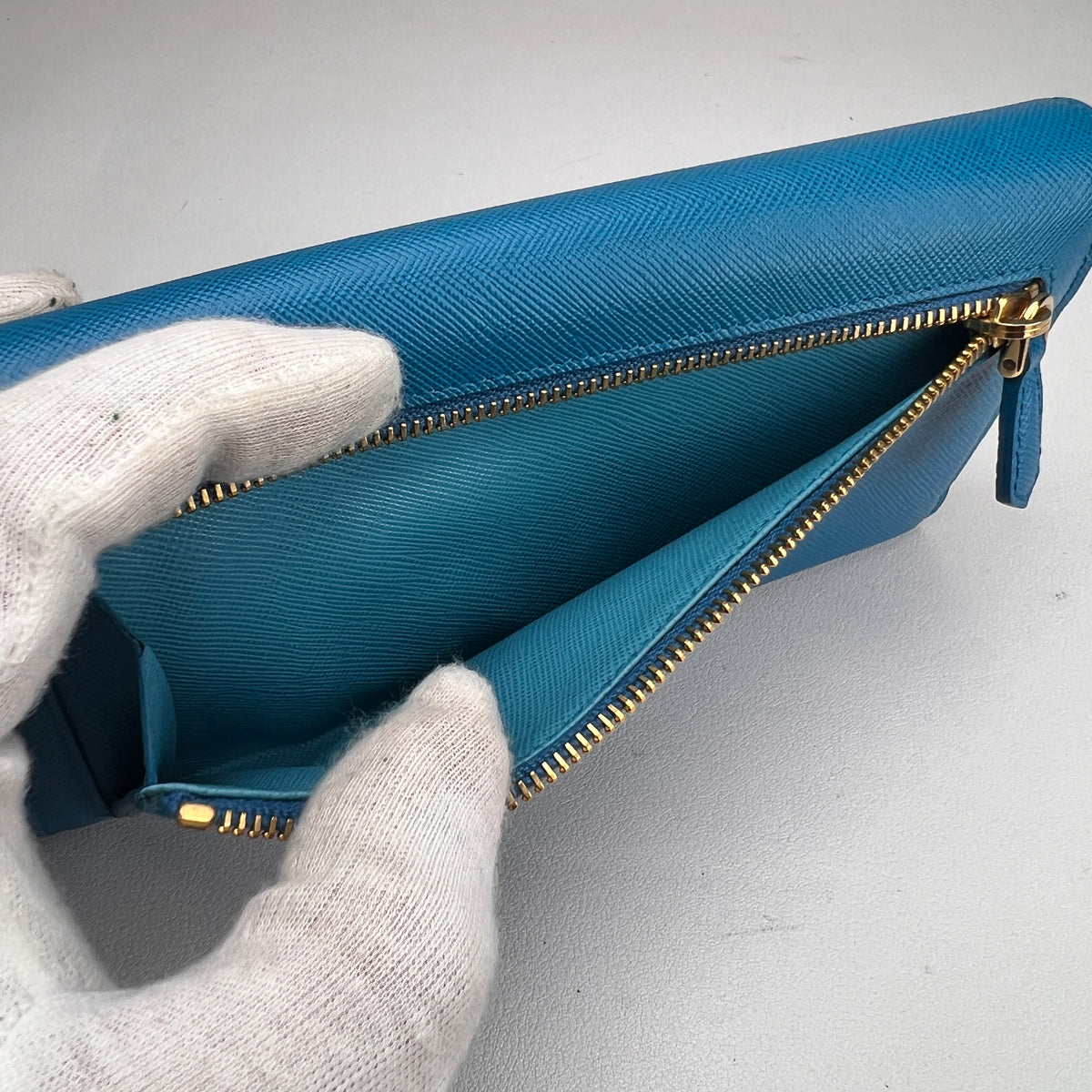 Prada Blue Wallets A-16469